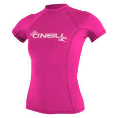 Koszulka ONEILL Women Basic Skins S/S Crew Pink